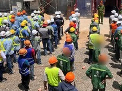 150 cán bộ, chiến sĩ đồng loạt ra quân, kiểm tra hơn 500 người tại một công viên phần mềm