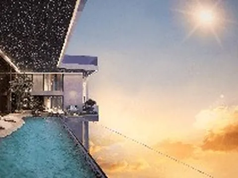 Dự án hàng hiệu tại Ciputra biến ban công thành resort với vườn treo và hồ bơi riêng tư tuyệt đối