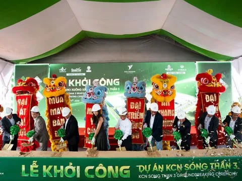Khởi công dự án kho xưởng xanh hơn 130.000m2