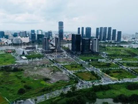 Đấu giá lại lô đất vàng Thủ Thiêm mà Tân Hoàng Minh bỏ cọc vào tháng 9, giá khởi điểm 295 triệu/m2