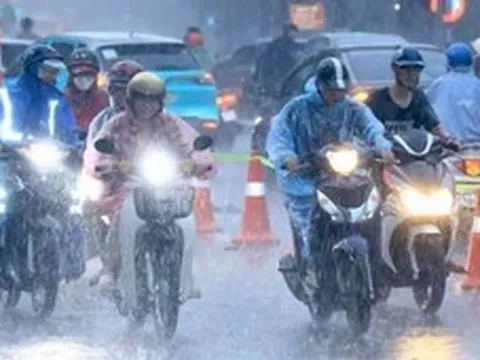 Thời tiết hôm nay 17-8: Bắc Bộ mưa to về đêm, Nam Bộ mưa bất chợt