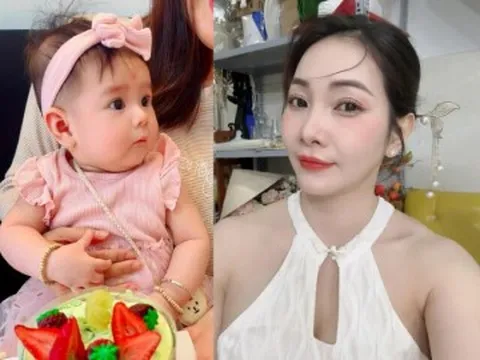 10 năm chờ con sau khi lấy nam DV nổi tiếng, người đẹp TP.HCM 43 tuổi sinh con đầu lòng, em bé giờ đẹp như lai Tây