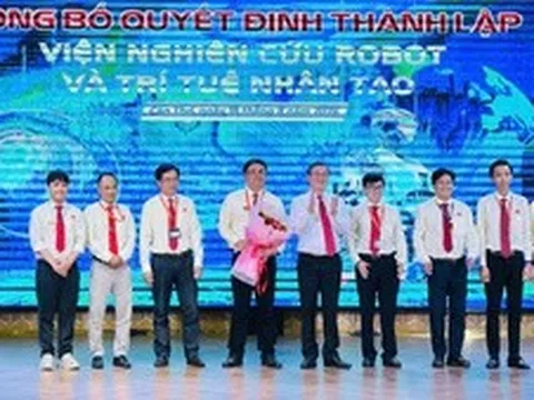 Lần đầu tiên đồng bằng sông Cửu Long có tổ chức nghiên cứu chuyên sâu về robot và AI