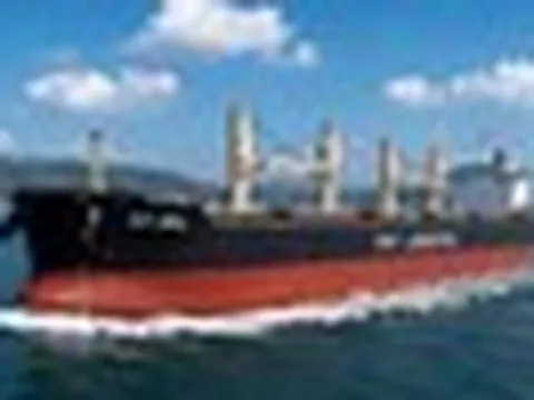 Ông lớn dầu khí Việt đón “tàu khủng” dài bằng 2 sân bóng đá, sức chở hơn 61.000 tấn
