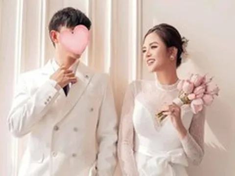 Ảnh cưới đẹp chấn động của Thu Quỳnh, chú rể gây sốt vì quá đẹp trai