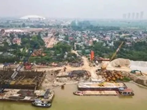 Thi công cầu Tứ Liên: Người dân cần lưu ý gì khi qua đường Nghi Tàm từ 20/8?