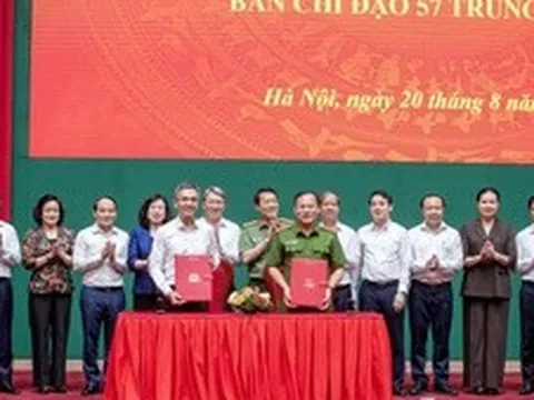 Bàn giao nhiệm vụ Thường trực Ban Chỉ đạo 57 về Bộ Công an