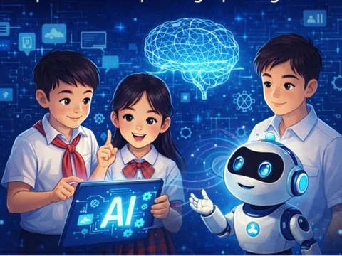 Từ năm học 2026-2027, giáo dục AI được triển khai đại trà tại các trường phổ thông