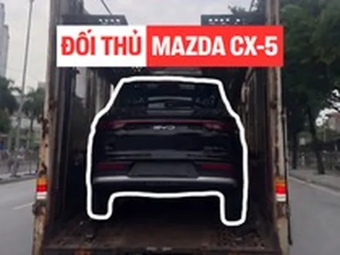 BYD Sealion 5 xuất hiện trên đường phố Việt Nam: 'Đàn em' Sealion 6, dùng máy PHEV đấu với Mazda CX-5, dự kiến mở bán trong quý IV