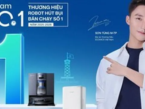 Không chỉ là hit-maker, Sơn Tùng M-TP còn đưa ECOVACS lên vị trí dẫn đầu thị trường Robot hút bụi