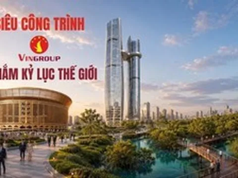 Bộ sưu tập công trình kỷ lục thế giới mà ông Phạm Nhật Vượng đang muốn xây: Từ SVĐ lớn nhất hành tinh, biển hồ nhân tạo 800ha, công viên 300 sân Tennis - Pickleball - Padel...
