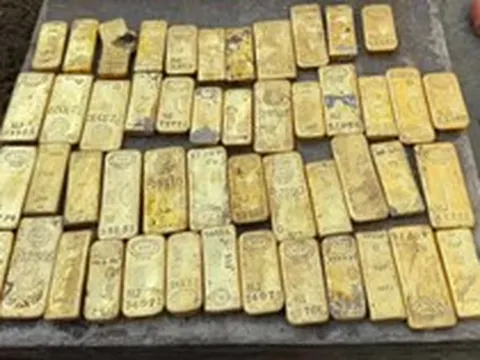 Phát hiện một rương đầy vàng thỏi trị giá hơn 200 tỷ đồng dưới hầm rượu một tòa nhà đang cải tạo