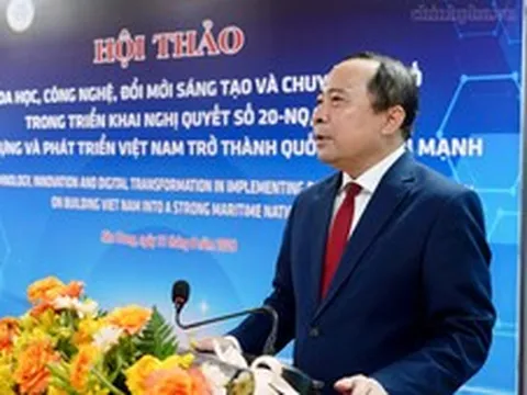 Làm chủ tri thức, dữ liệu và công nghệ biển để Việt Nam trở thành quốc gia biển mạnh