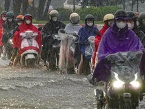 Từ đêm nay, nhiều tỉnh miền Bắc sẽ có mưa to trở lại