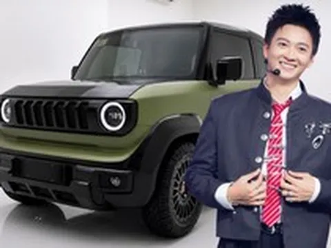 VinFast VF 3 của Ngô Kiến Huy lột xác kiểu Mini Jeep, thêm loạt chi tiết sau khi độ cách đây 1 tháng