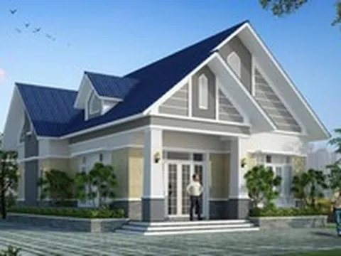 Xây nhà mái Thái 1 tầng 3 phòng ngủ 110m² khoảng bao nhiêu tiền?
