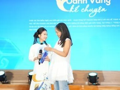 Nữ sinh Quảng Trị giành vé Vàng vào thẳng chung kết "Oanh Vàng kể chuyện"