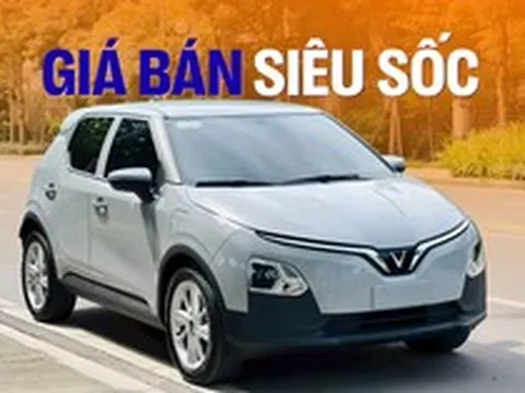 Giá VinFast VF 5 VIN 2026 chỉ còn chưa tới 435 triệu, vẫn được miễn phí sạc tới 2/2029, nhóm khách hàng đặc biệt còn được giảm sâu hơn