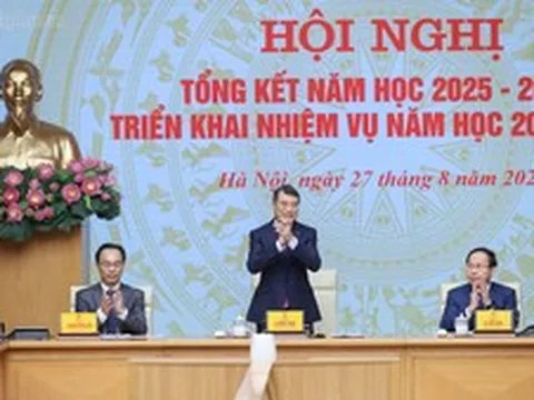 Thủ tướng chủ trì Hội nghị tổng kết năm học 2025-2026, triển khai nhiệm vụ năm học 2026-2027