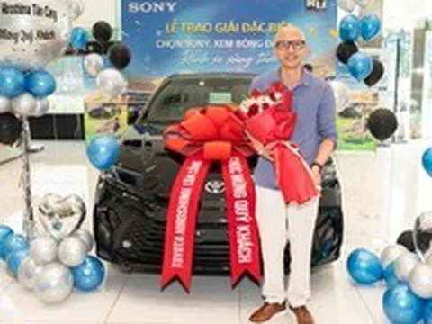 Mua TV giá 78 triệu, người đàn ông trúng chiếc Toyota Camry 1,2 tỷ đồng