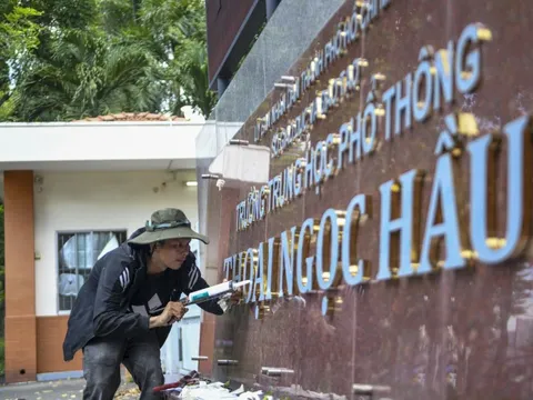 Cận cảnh ngôi trường được cải tạo từ trụ sở UBND cũ ở TP.HCM