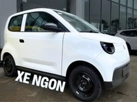 Cận cảnh VinFast VF 2 vừa về đại lý: Dễ phân biệt với Minio Green, giao xe sau lễ 2/9