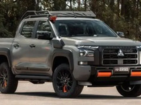 Mitsubishi Triton thêm bản đặc biệt: Độ ống thở, giá nóc chính hãng khiến dân off-road phát thèm