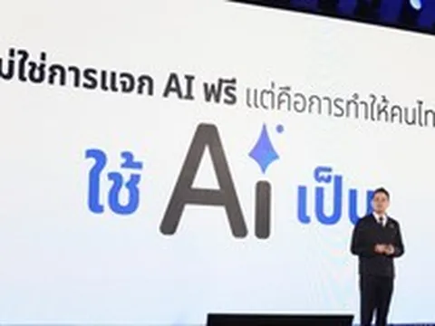 Thái Lan phát AI miễn phí cho 5 triệu dân, ngân sách 1.300 tỷ đồng