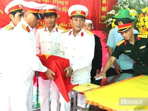 Xúc động lễ truy điệu liệt sĩ: Trọn vẹn tâm nguyện cuối đời của người mẹ già 104 tuổi