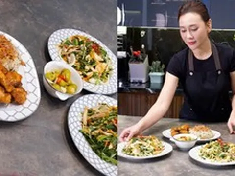 Cơm nhà ngày lễ của Phương Oanh