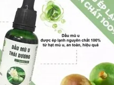 Buộc tiêu hủy dầu mù u Thái Dương, gel tắm gội toàn thân Oatrum
