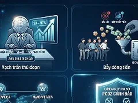 Cảnh báo thủ đoạn lừa đảo đầu tư tiền mã hóa trên không gian mạng