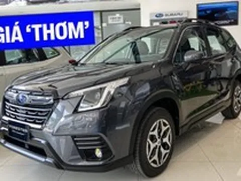 Subaru Forester đời cũ vẫn chưa 'xả' hết hàng dù giảm giá hàng trăm triệu, đời mới đã bán được gần 1 năm