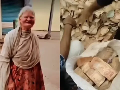 Người ăn xin qua đời, gia đình bất ngờ tìm thấy bao tải tiền hơn 220 triệu đồng