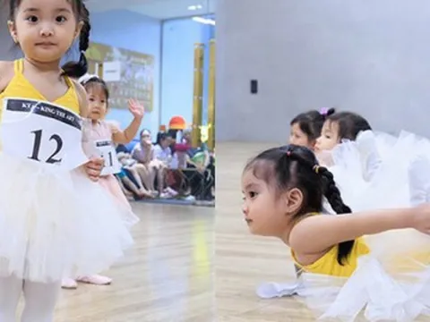 Lisa - con gái Khánh Thi 3 tuổi đã học ballet