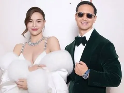 Hồ Ngọc Hà đeo trang sức 42 tỷ đồng, tình tứ không rời chồng diễn viên Kim Lý