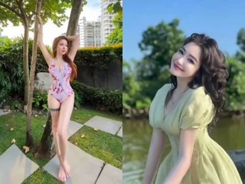 Mẹ đơn thân Sài thành diện áo tắm khoe "cặp kiếm Nhật" nhìn phát mê, sắc vóc ở tuổi U40 khiến ai cũng trầm trồ