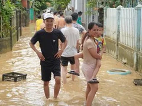 Mưa lớn đang dịch chuyển ra phía bắc Đà Nẵng