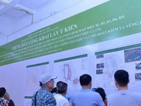 Tạo lập không gian có ý nghĩa biểu tượng cho khu vực hồ Hoàn Kiếm