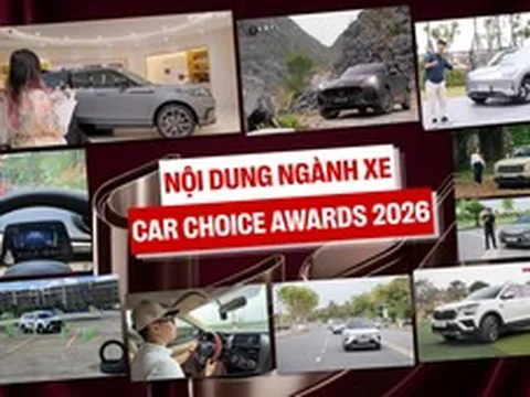 Đi tìm 5 nội dung ngành xe đáng chú ý trong năm tại Car Choice Awards 2026