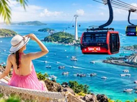 Cáp treo 3 dây dài nhất thế giới ở 1 điểm đến của Việt Nam vừa vượt mặt cả Maldives và Phuket, là thiên đường biển xanh cát trắng được cả Vingroup và Sun Group lựa chọn