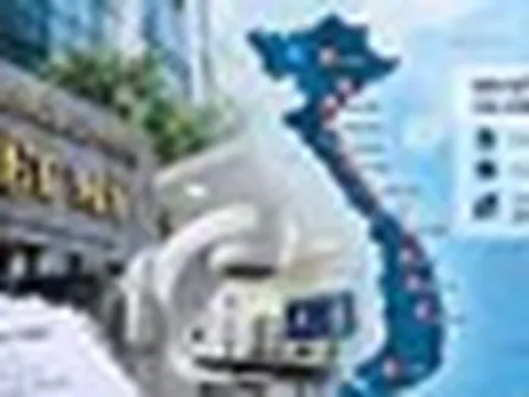 Bản đồ trúng thầu trải khắp các tỉnh, thành của Công ty Việt Mỹ