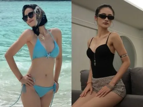 Hoa hậu Ý Nhi khoe chân dài miên man, nhan sắc sau 3 năm đăng quang ngày càng "lên hương"