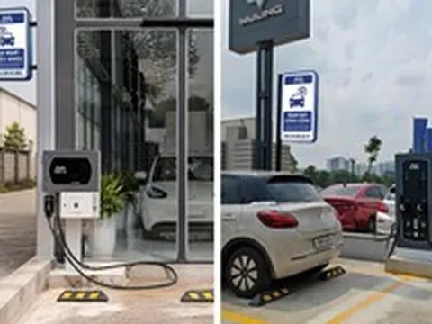 Thần tốc phủ sóng ở miền Nam trong 3 tháng, công ty bán xe điện Trung Quốc rầm rộ ra Bắc: Tiến sát mục tiêu 2.100 trạm sạc trong năm nay