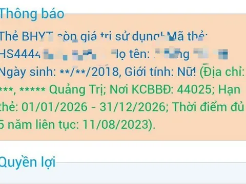 Thu BHYT học sinh ở Quảng Trị: Cần thống nhất thời điểm