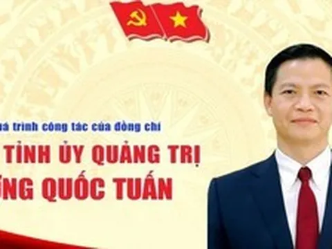 Tiểu sử đồng chí Vương Quốc Tuấn, tân Bí thư Tỉnh ủy Quảng Trị