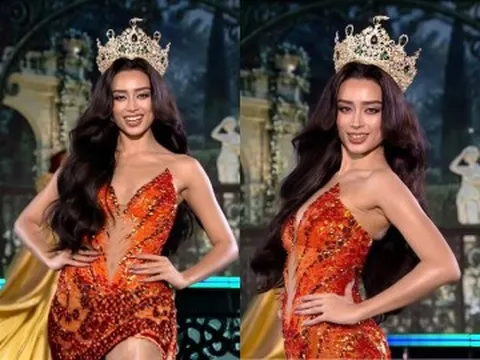 Emoura Phạm làm rơi vương miện tại Miss Grand International