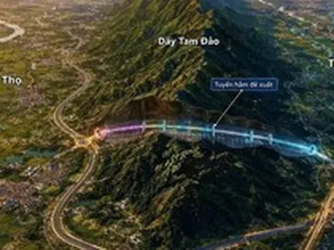 Chốt xây dựng đường hầm xuyên núi dài 2km nối vùng đất “đệ nhất danh trà” với Phú Thọ và Thủ đô Hà Nội do Đèo Cả đề xuất