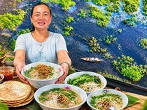 Tô bún 10.000 đồng ăm ắp thịt tôm cua ở tỉnh có ‘điểm đến hấp dẫn nhất thế giới’