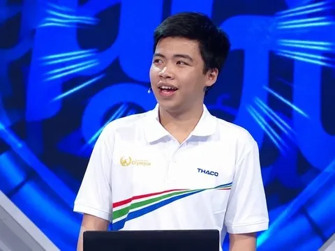Chớp thời cơ, nam sinh Quảng Ngãi dẫn đầu thi tuần Olympia